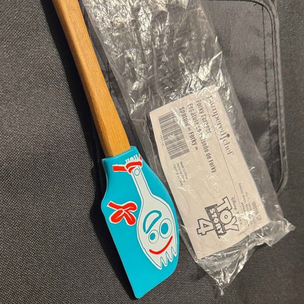 The Pampered Chef Blue Spatula with Toy Story Design